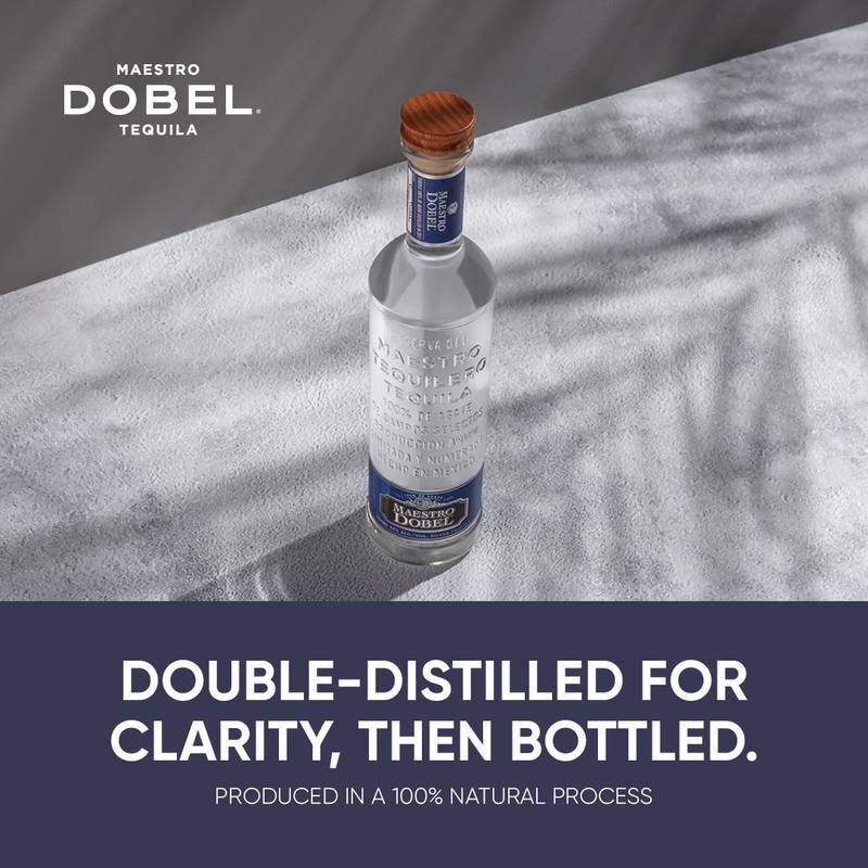 Maestro Dobel Silver Tequila 750ml (80 Proof)