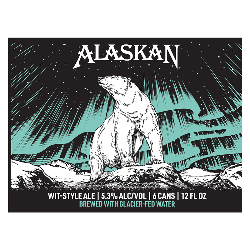 Alaskan Brewing White Ale 6pk 12oz Can