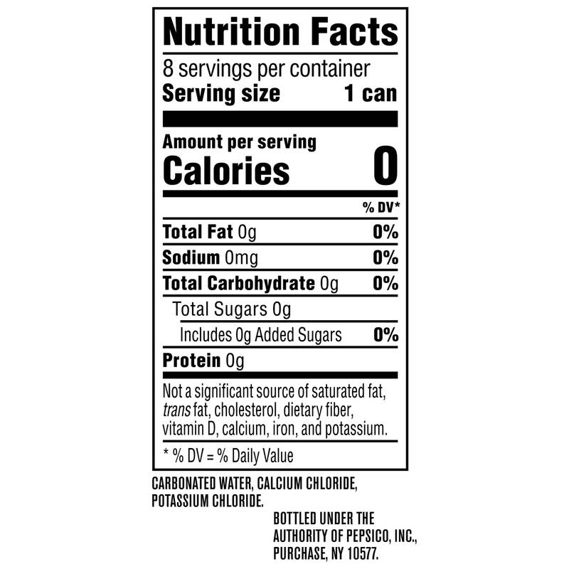 Bubly Unflavored 8pk 12oz Can