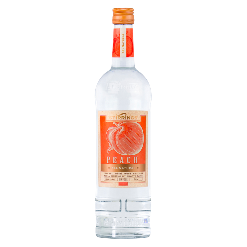 Stirrings Peach Liqueur 750ml