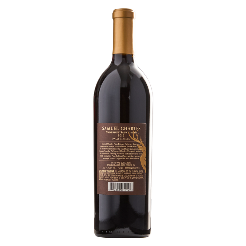 Samuel Charles Paso Robles Cabernet Sauvignon 750ml