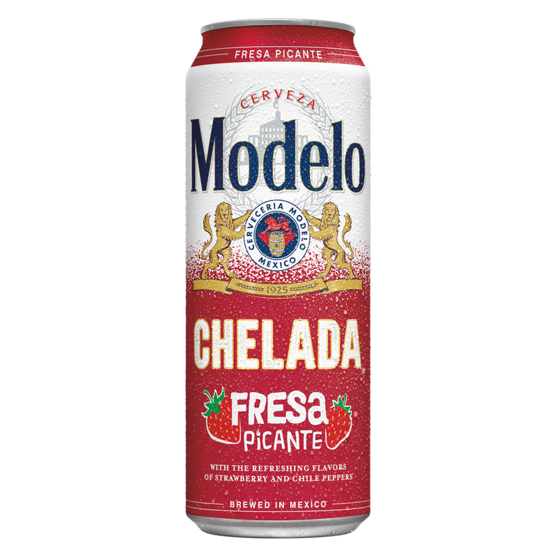 Modelo Chelada Fresa Picante 24oz Can 3.5% ABV