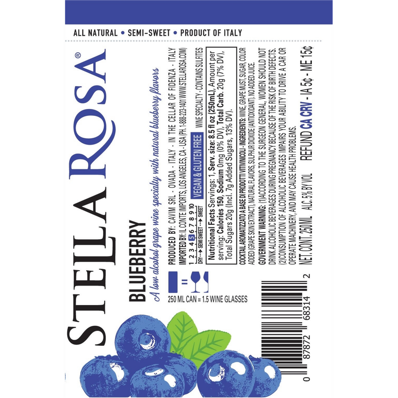 Stella Rosa Blueberry 250ml 2pk
