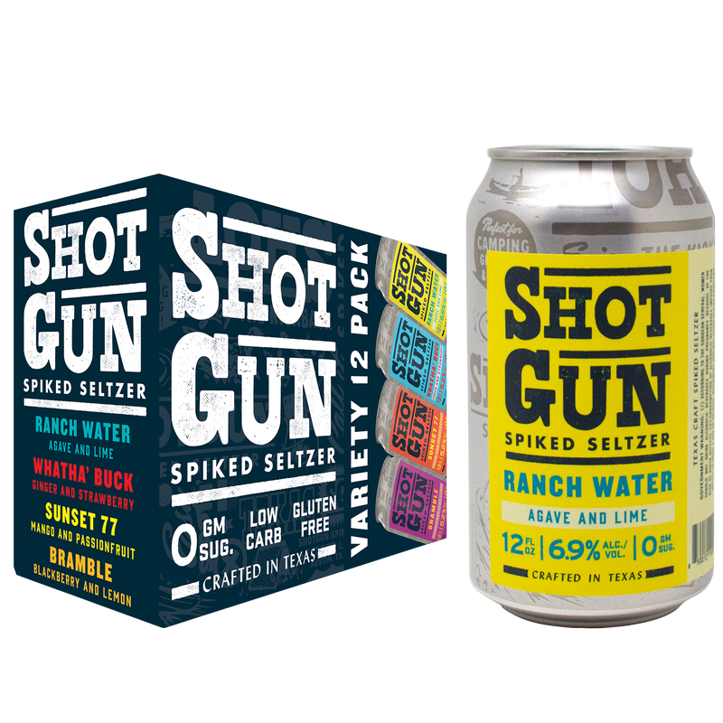 ShotGun Seltzer Variety 12pk 12oz Can