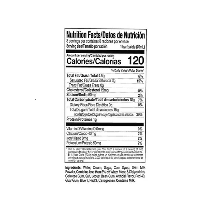 Melona Frozen Dairy Dessert Bars, Ube, 8ct