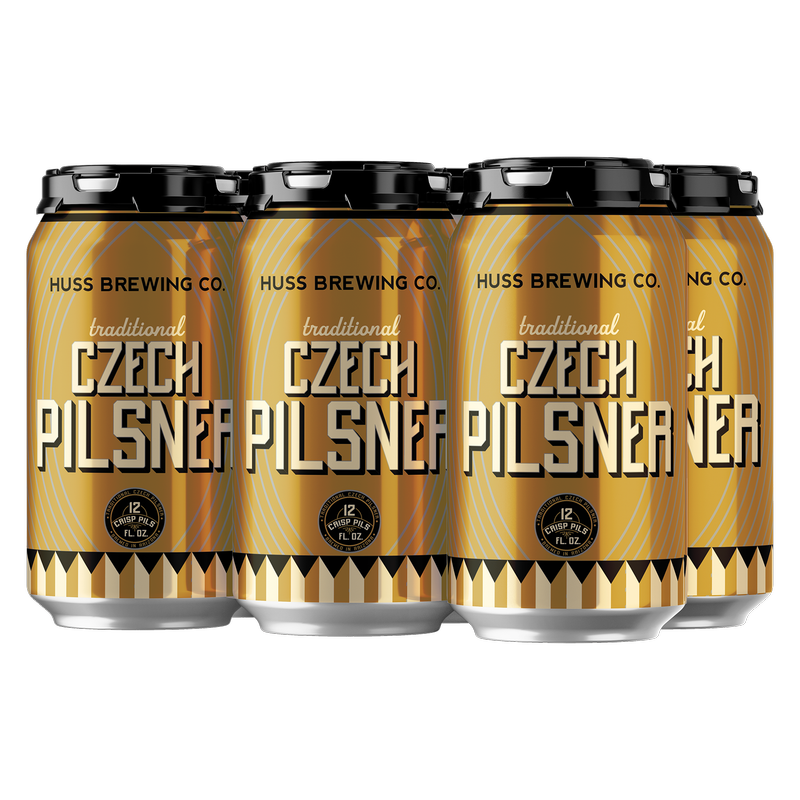 Huss Brewing Co. Czech Pilsner 6pk 12oz Can