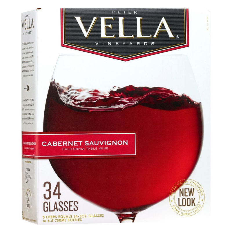 Peter Vella Cabernet Sauvignon 5 L Box