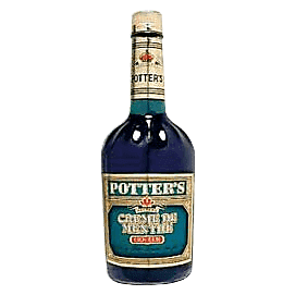Potter's Creme de Menthe Green 750ml