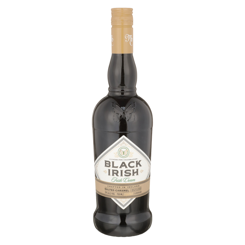 Black Irish Salted Caramel Irish Cream 750mL
