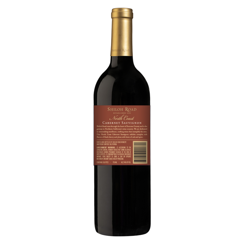 Shiloh Road North Coast Cabernet Sauvignon 750ml