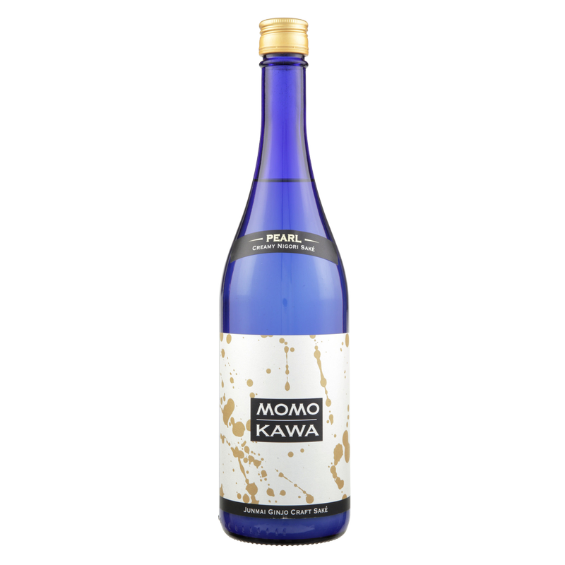 Momokawa Nigori Genshu Pearl Sake 750ml