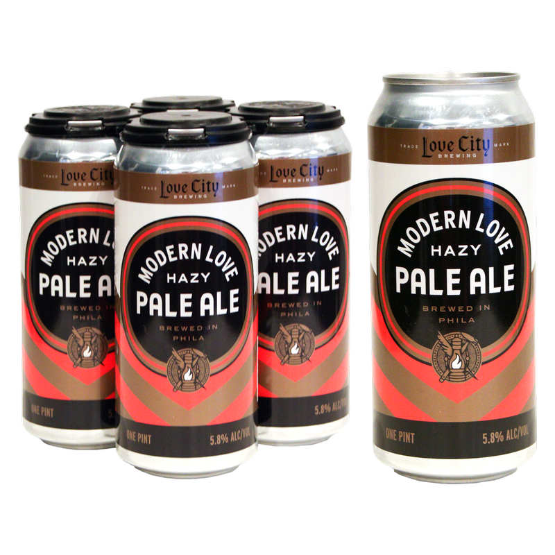 Love City Modern Love IPA 4pk 16oz Can 5.8% ABV