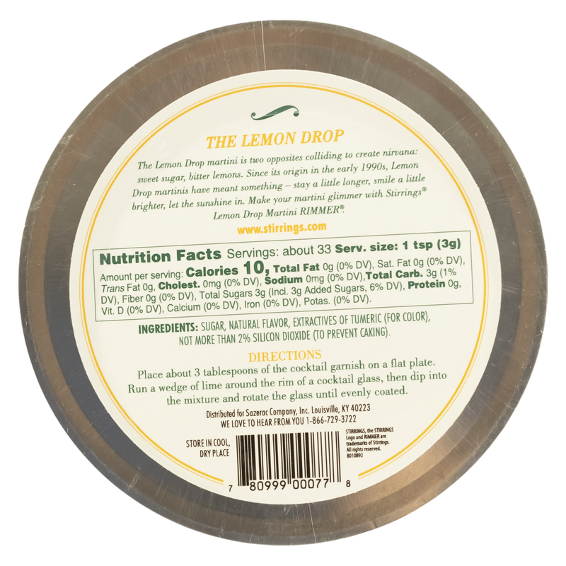 Stirrings Lemon Drop Rimmer 3.5oz