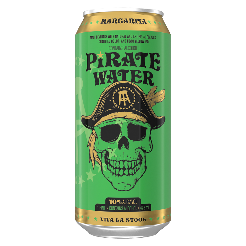 Pirate Water Margarita Single 16oz Can 10% ABV