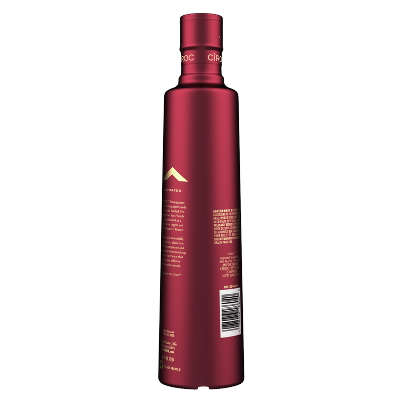CIROC Limited Edition Pomegranate (Made with Vodka Infused with Natural Flavors), 750 mL