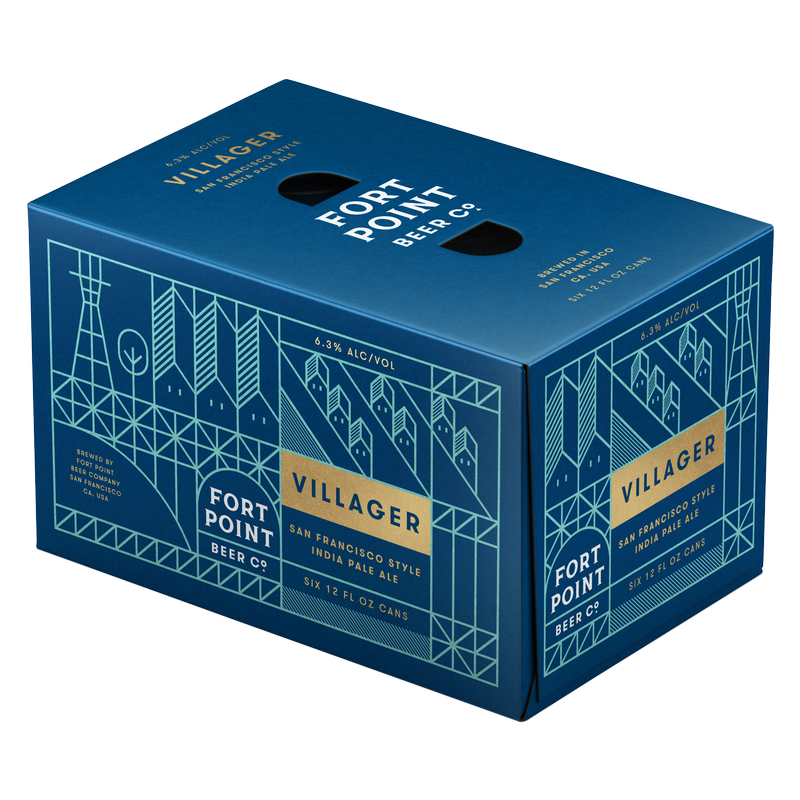 Fort Point Villager IPA 6pk 12oz Can