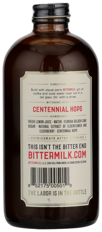 Bittermilk No 2 Tom Collins 17oz