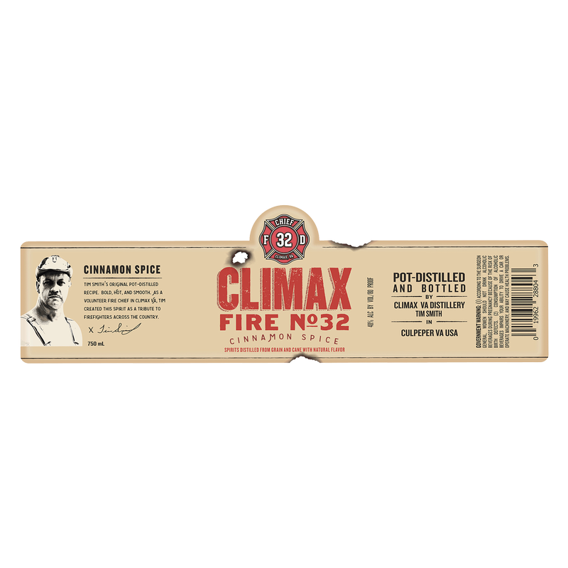 Climax Fire No. 32 Cinnamon Spice Moonshine 750ml