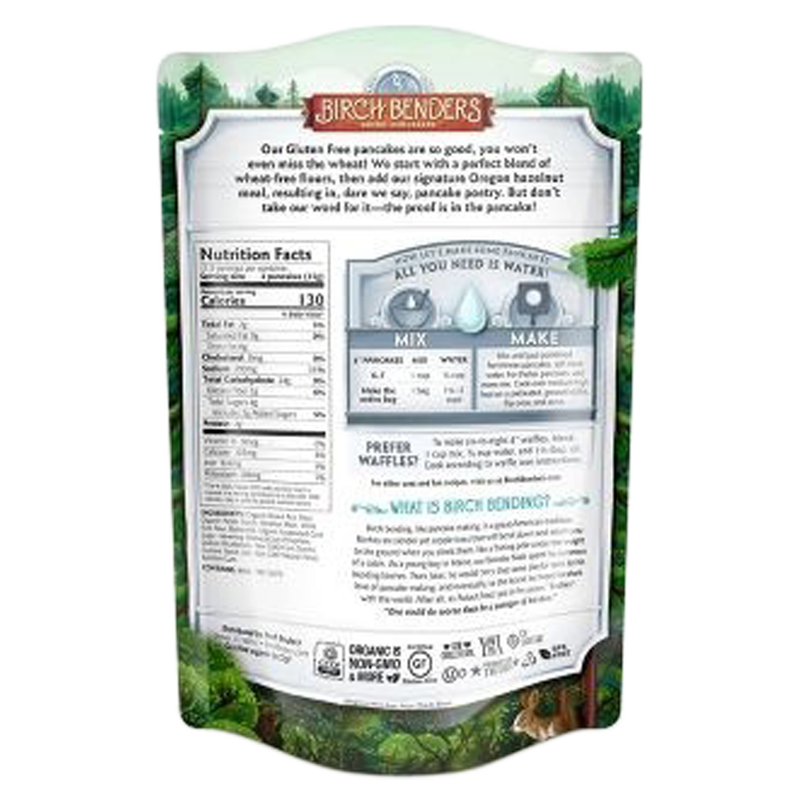 Birch Benders Pancake & Waffle Mix Classic Recipe 95% Organic