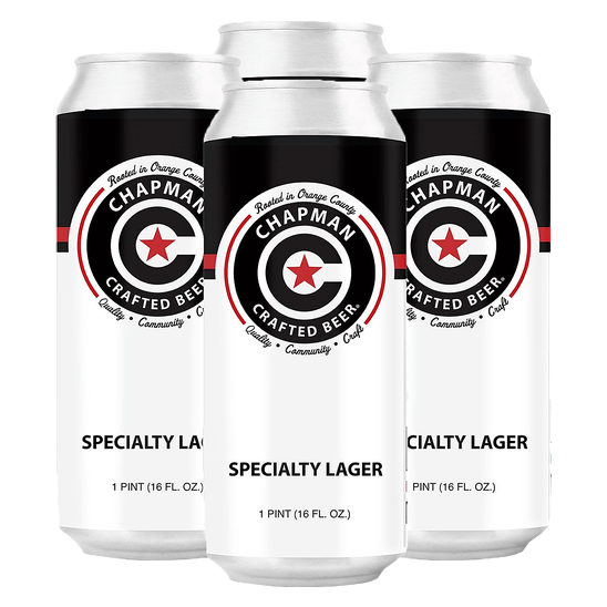 Chapman Crafted Beer Rotating Specialty Lager (4PKC 16 OZ)