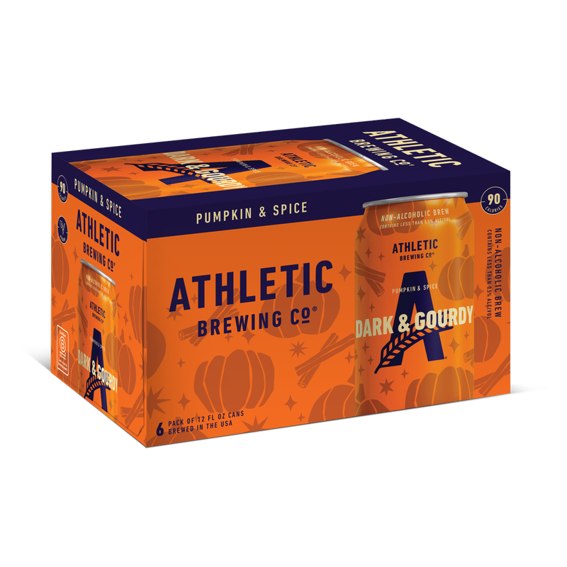Athletic Brewing Dark & Gourdy Non-Alcoholic 6pk 12oz Can