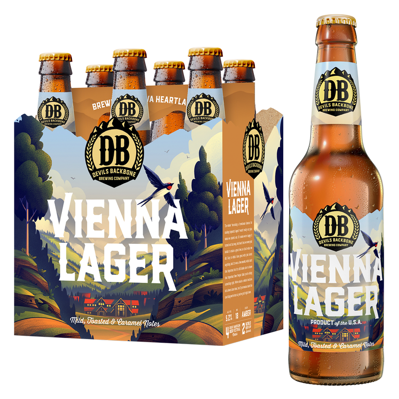 Devils Backbone Vienna Lager 6pk 12oz Btl 5.2% ABV