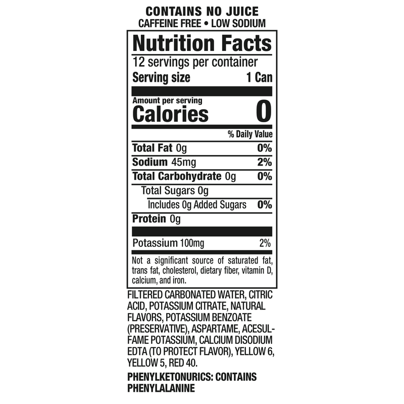 7UP Tropical Zero 12pk 12oz Can