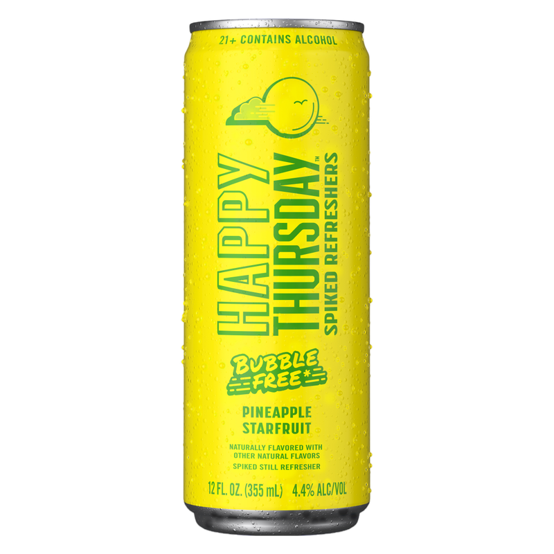 Happy Thursday Pineapple Starfruit 12oz Can 4.4% ABV