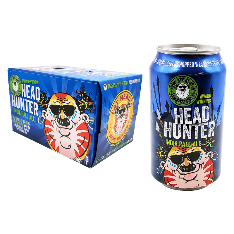 Fat Head's Head Hunter IPA 6pk 12oz Can 7.5% ABV