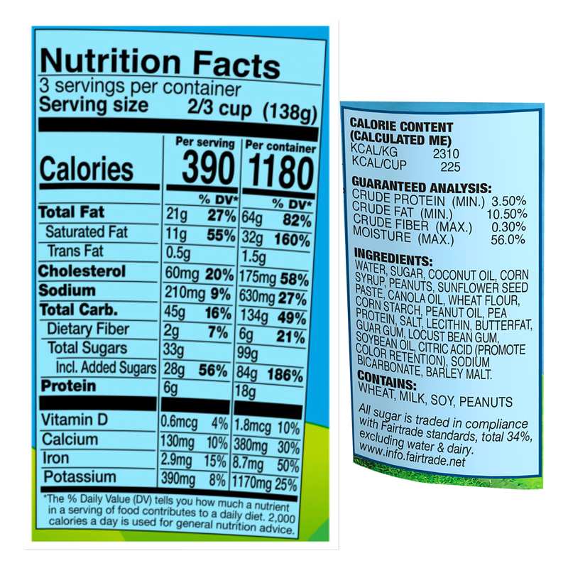 Ben & Jerry's Doggie Desserts Peanut Butter & Pretzel + Half Baked Ice Cream Bundle