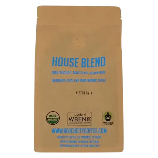 Beach City Coffee Locals Only Blend Whole Beans, 12 oz
