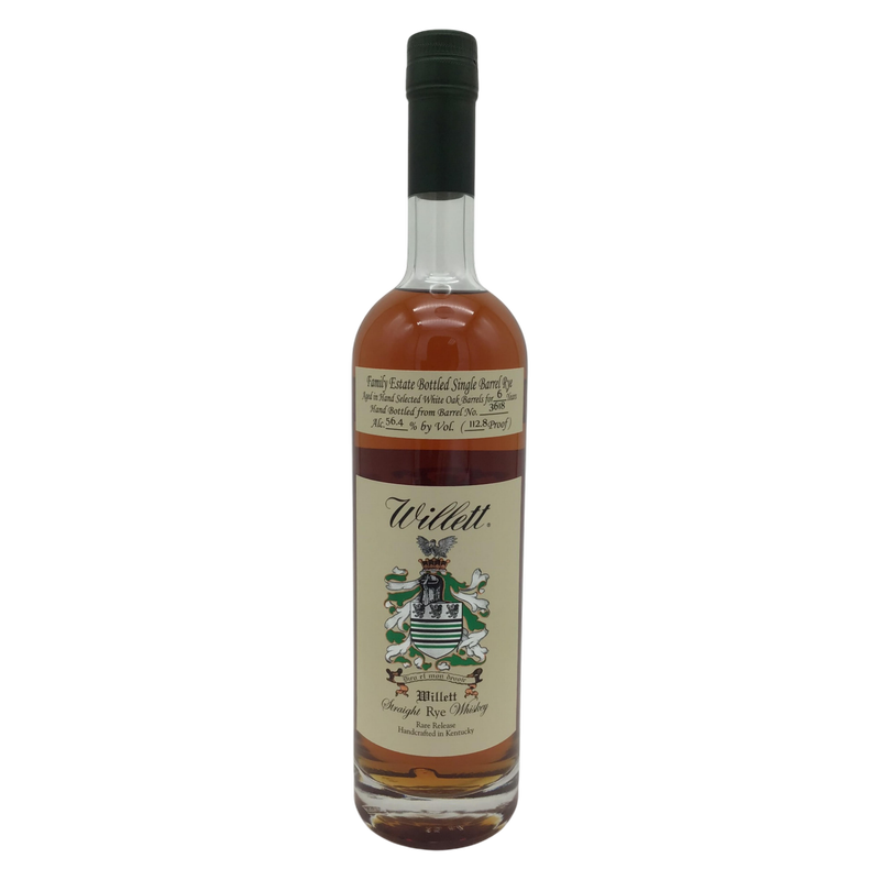 Willett 6 Yr Rye Single Barrel