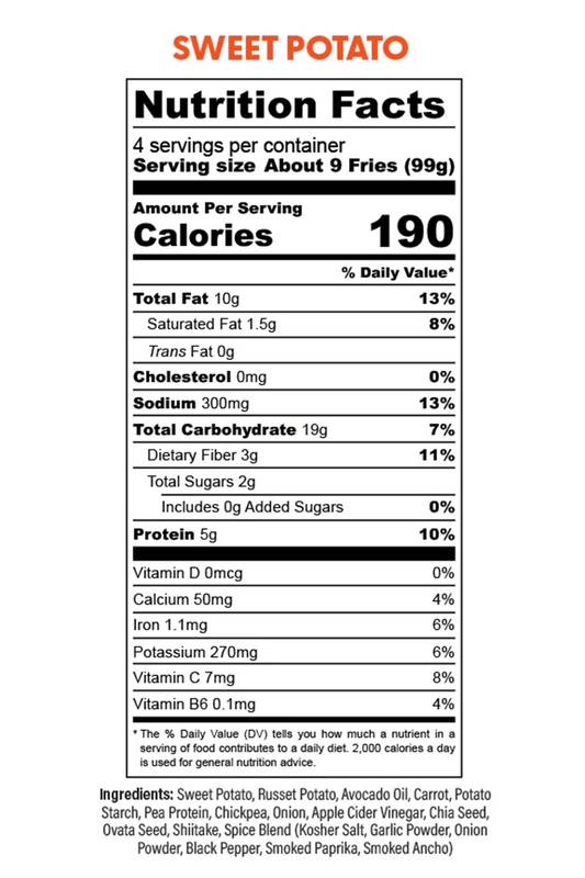 Actual Veggies Sweet Potato Super Fries, 14oz