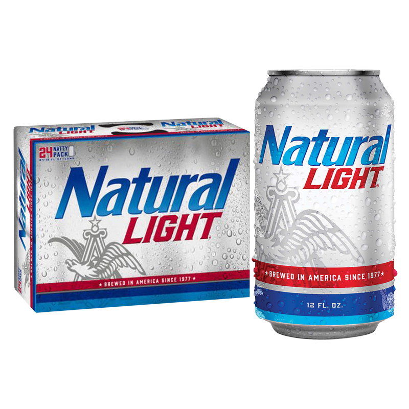 Natural Light 24pk 12oz Can 4.2% ABV