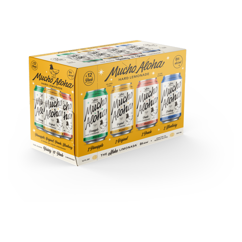 Mucho Aloha Hard Lemonade 12pk 12oz