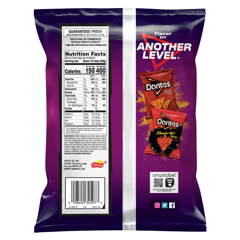 Doritos Spicy Sweet Chili Tortilla Chips 2.75oz