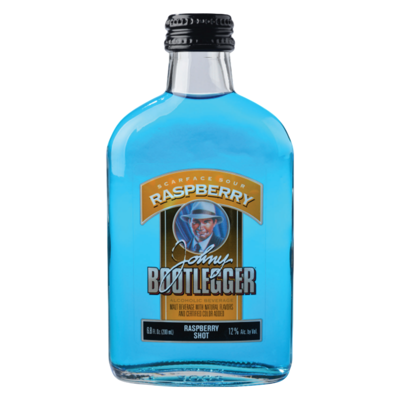 Johny Bootlegger Raspberry 6.8oz Bottle 12% ABV
