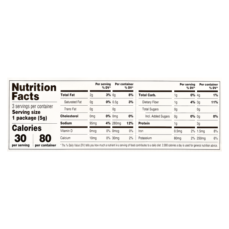 Basically Organic Sea Salt Seaweed Snacks, 3 pack