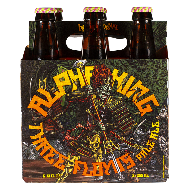 Three Floyds Alpha King Pale Ale 6pk 12oz Btl 6.6% ABV