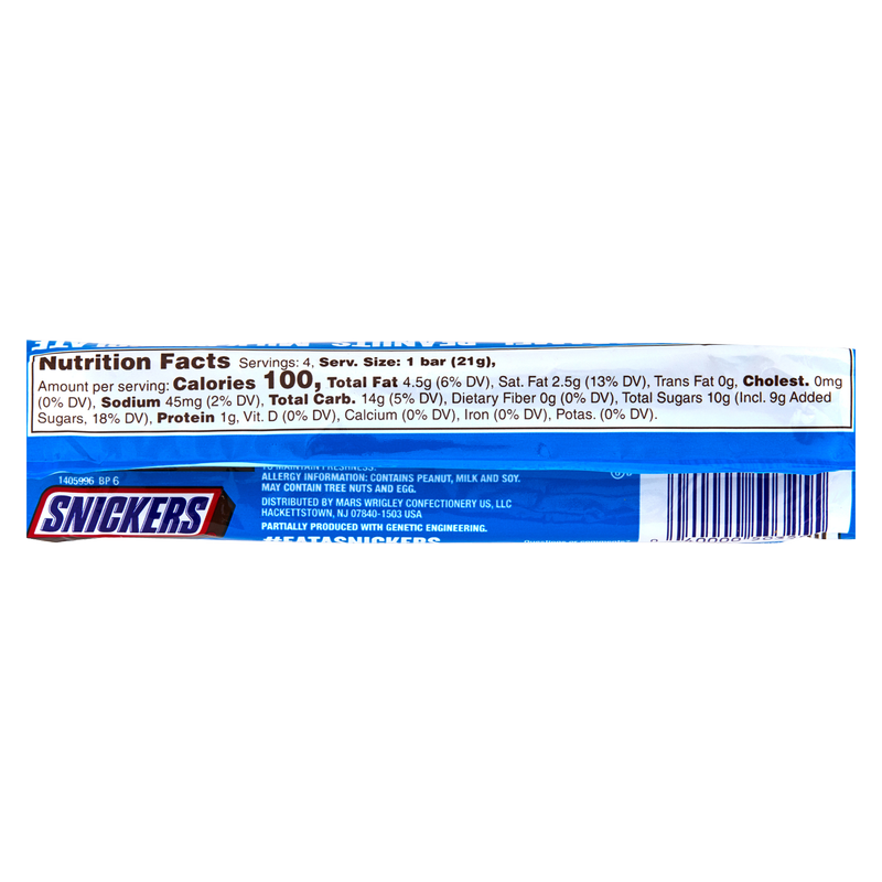 Snickers Crisper 4pc King Size Bar 2.83oz