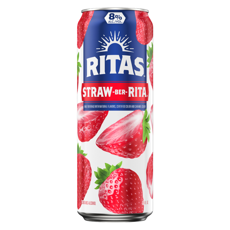 Straw-Ber-Rita Single 25oz Can 8.0% ABV