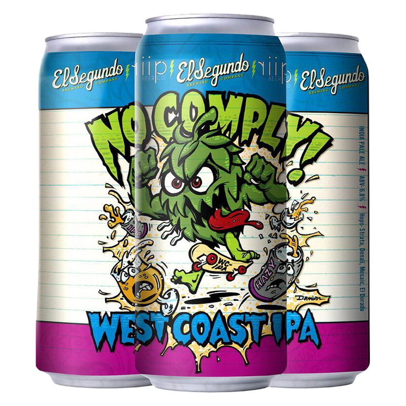 El Segundo Brewing No Comply! West Coast IPA 4pk 16oz Can