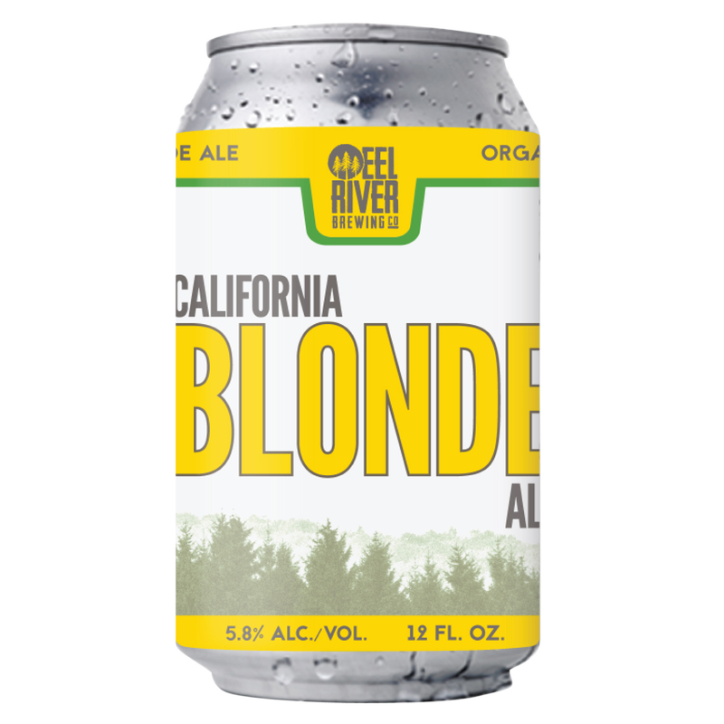 Eel River Brewing Organic Blonde Ale 6pk 12oz Can