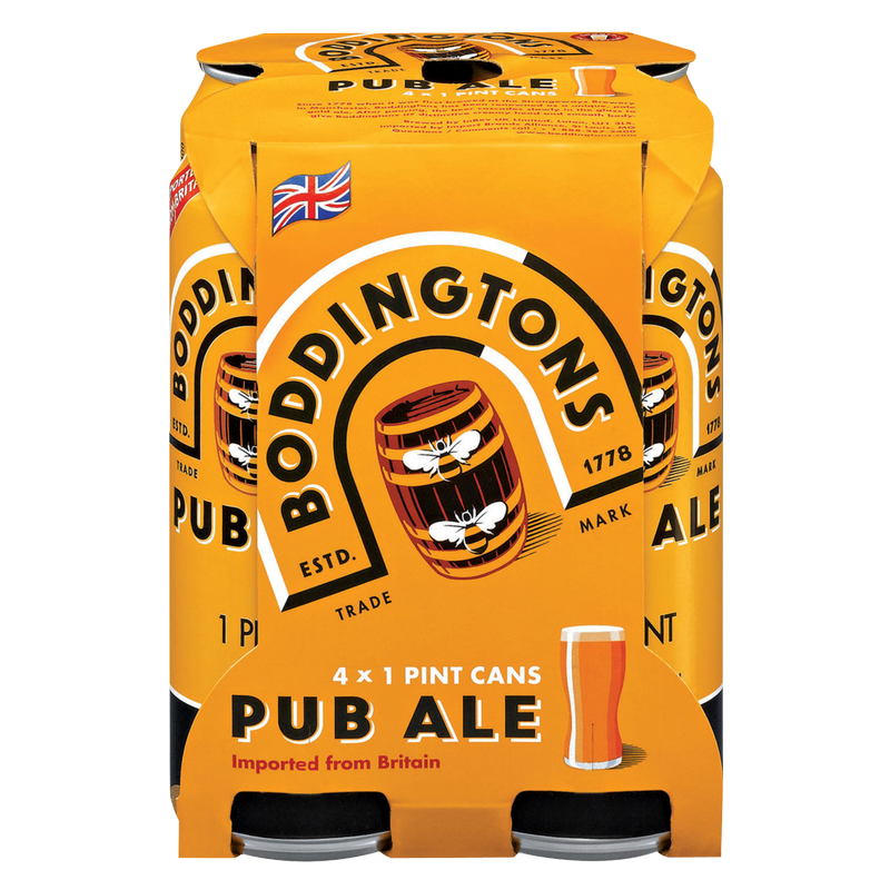 Boddington's Pub Ale Draught Can 4pk 16oz Can 4.7% ABV