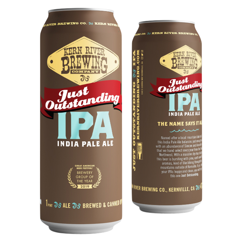 Kern River Brewing Co. Just Outstanding Ipa (4Pkc 16 Oz)