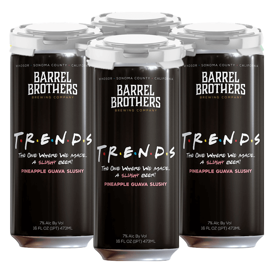 Barrel Brothers TRENDS Rotating Slushy (4PKC 16 OZ)