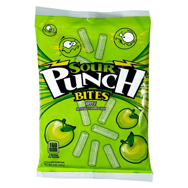 Sour Punch Bites Apple 5oz