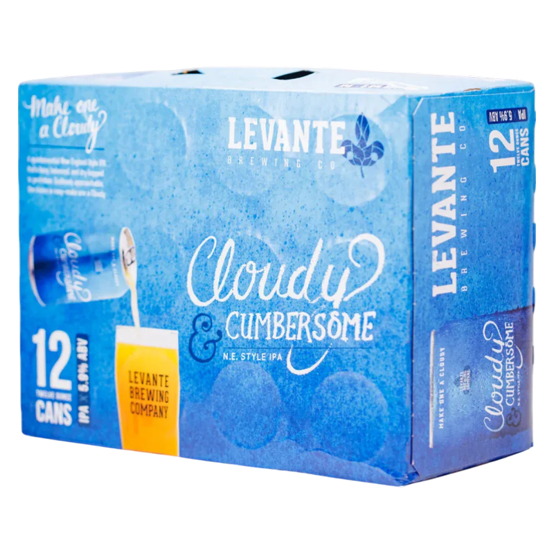 Levante Cloudy & Cumbersome IPA 12pk 12oz Can 5.9% ABV