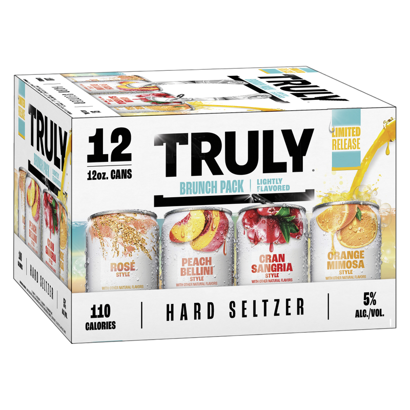 TRULY Hard Seltzer Seasonal - Brunch Pack 12pk 12oz Can 5% ABV