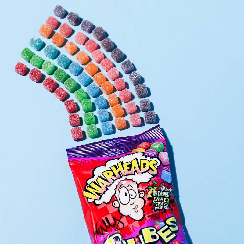 WARHEADS Cubes, 5oz